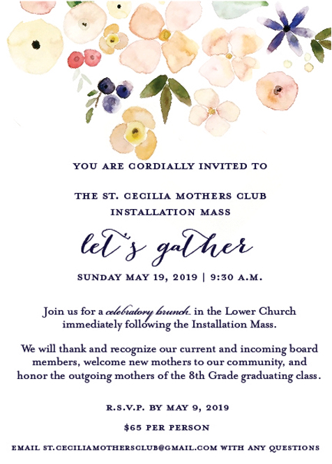 Installation Brunch Invitation